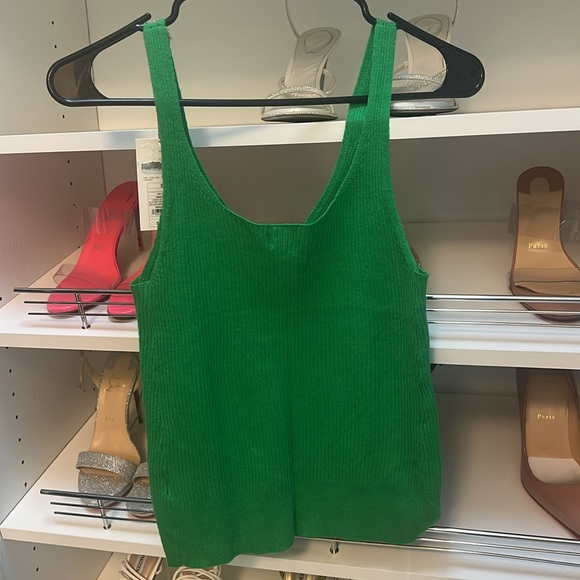 NWT A New Day Green Tank Skirt Sweater Set Size Small/Medium - Picture 5 of 8